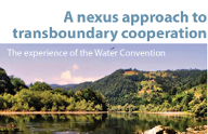 Why a “water_energy_food_ecosystems” nexus approach to foster transboundary cooperation