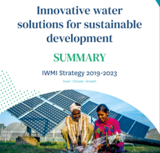 WATER, CLIMATE CHANGE & RESILIENCE